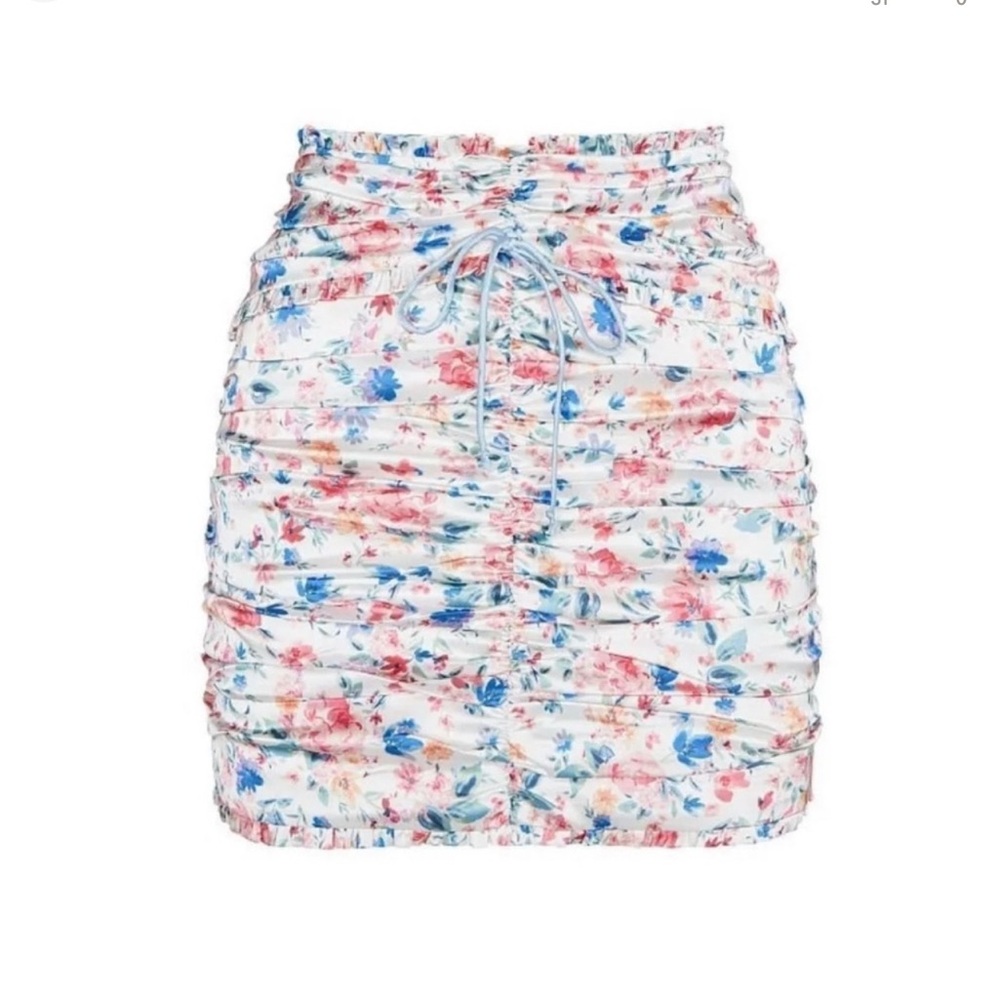 Floral Ruffle Skirt - Picture 3 of 6